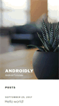 Mobile Screenshot of androidly.net